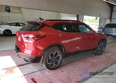 2020 Chevrolet Blazer Rs из США, поврежденный, VIN 3GNKBKRS7LS573601